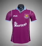 1999-2001 West Ham Home Retrot Soccer Jersey