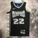 22-23 GRIZZLIES BANE #22 Black City Edition Top Quality Hot Pressing NBA Jersey