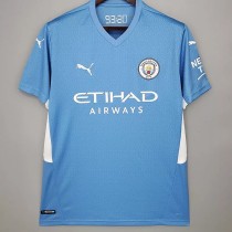 21-22 Man City 1:1 Home Fans Soccer Jersey