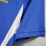 2002 Brazil Away Retro Soccer Jersey