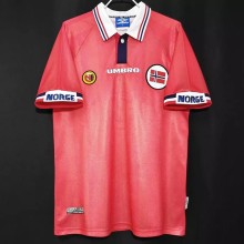 1998-1999 Norway Home Retro Soccer Jersey