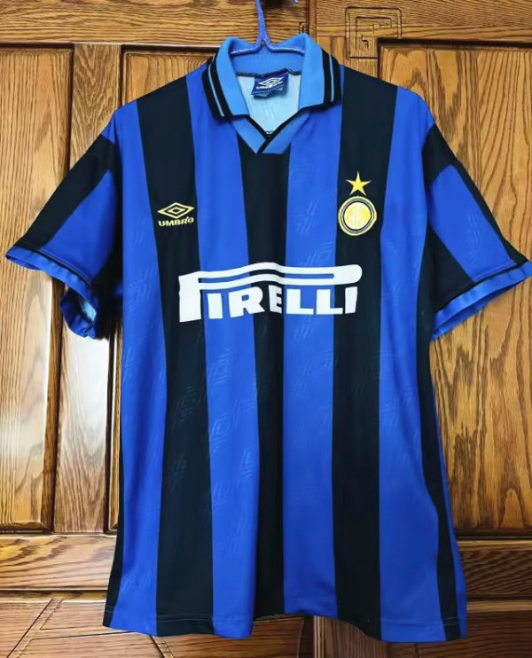 1995-1996 INT Home Retro Soccer Jersey