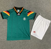 1992 Germany Away Retro Kids Soccer Jersey