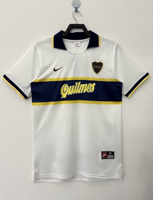 1996-1997 Boca Juniors Away Retro Soccer Jersey