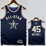 23-24 ALL-STAR MITCHELL #45 Blue Top Quality Hot Pressing NBA Jersey