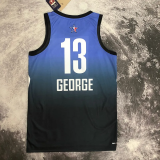 2023 ALL STAR GEORGE #13 Blue Top Quality Hot Pressing NBA Jersey