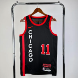 23-24 BULLS DE ROZAN #11 Black City Edition Top Quality Hot Pressing NBA Jersey