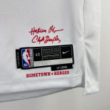 23-24 ROCKETS WESTBROOK #0 White City Edition Home Top Quality Hot Pressing NBA Jersey