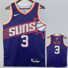 23-24 SUNS BEAL #3 Purple Top Quality Hot Pressing NBA Jersey