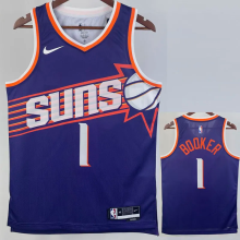 23-24 SUNS BOOKER #1 Purple Top Quality Hot Pressing NBA Jersey