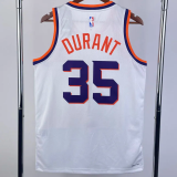 23-24 SUNS DURANT #35 White Top Quality Hot Pressing NBA Jersey