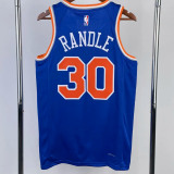 22-23 KNICKS RANDLE #30 Blue Top Quality Hot Pressing NBA Jersey