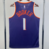 23-24 SUNS BOOKER #1 Purple Top Quality Hot Pressing NBA Jersey