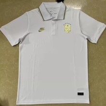 22-23 Brazil White Polo Short Sleeve