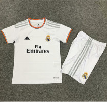 2013-2014 RMA Home Retro Kids Soccer Jersey