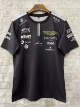 2024 F1 Aston New Pattern Short Sleeve Racing Suit