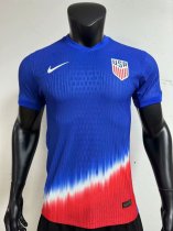 24-25 USA Away Player Soccer Jersey