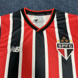 24-25 Sao Paulo Away Fans Soccer Jersey