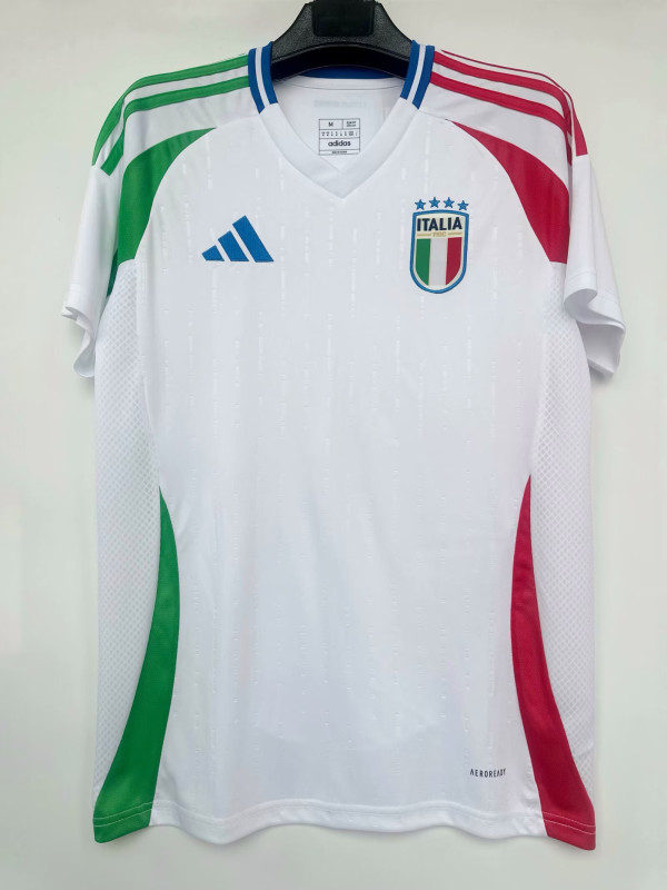 2024 Italy European Cup Away Fans Soccer Jersey