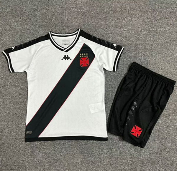 24-25 Vasco da Away Kids Soccer Jersey