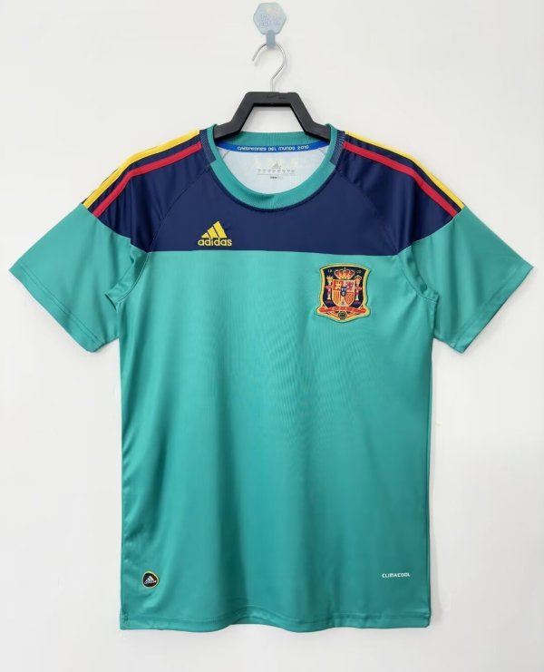 2010 Spain Goalkeeper Retro Soccer Jersey