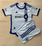 24-25 Montreal Impact Away Kids Soccer Jersey