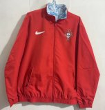 2024 Portugal Blue & Red Double Sided Windbreaker (双面风衣)