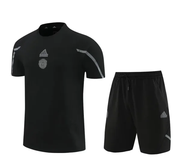 24-25 Man Utd High Quality Training Short Suit(100%Cotton)