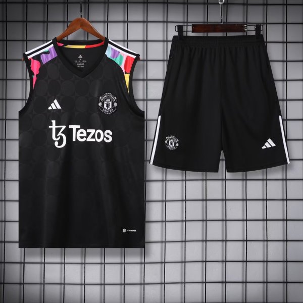 24-25 Man Utd High quality Tank Top And Shorts Suit