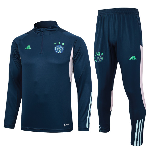 24-25 Ajax High Quality Half Pull Tracksuit