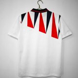 1992 England Home Retro Soccer Jersey