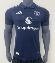 24-25 Man Utd Away Player Version Soccer Jersey