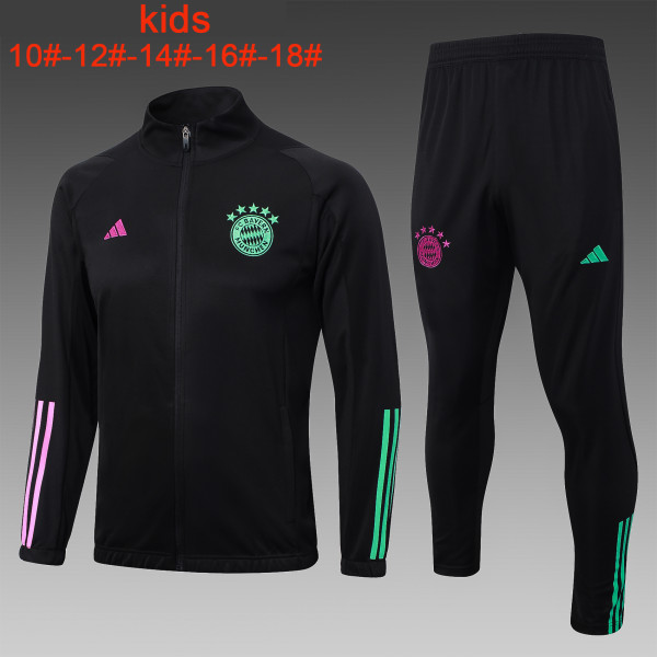 23-24 Bayern High Quality Kids Jacket Tracksuit