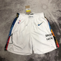 22-23 NETS White City Edition Top Quality NBA Pants