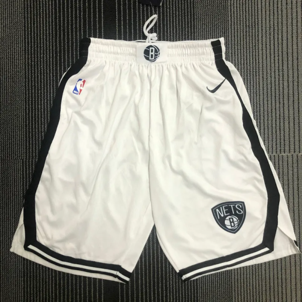 NETS White Edition Top Quality NBA Pants