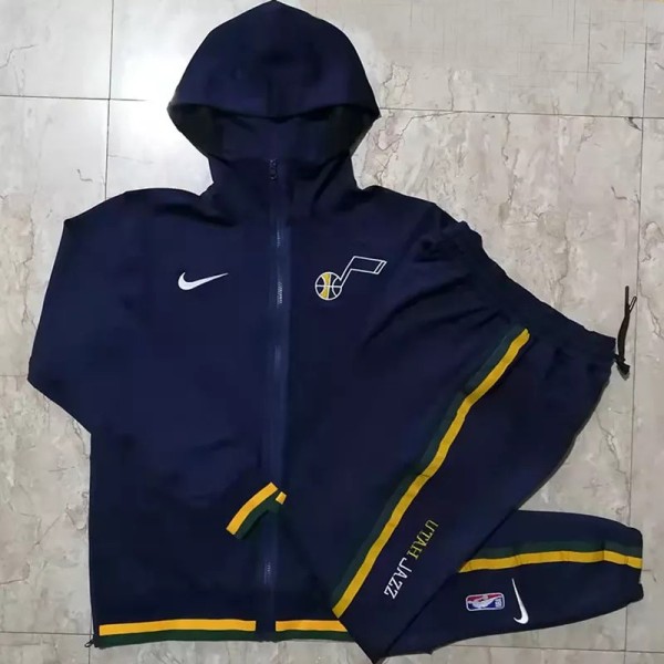 21-22 NBA Jazz Royal blue Hoodie Jacket Tracksuit #H0098