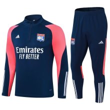 23-24 Lyon High Quality Half Pull Tracksuit