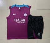 24-25 PSG High quality Tank Top And Shorts Suit