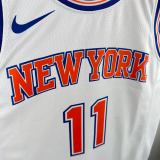 2018-19 KNICKS BRUNSON #11 White Top Quality Hot Pressing NBA Jersey