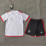 24-25 Flamengo Away Kids Soccer Jersey