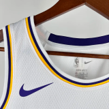 22-23 LAKERS TOSCANO #95 White Top Quality Hot Pressing NBA Jersey