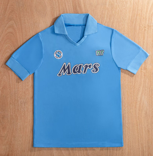 1989-1990 Napoli Home Retro Soccer Jersey