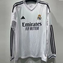 24-25 RMA Home Long Sleeve Soccer Jersey