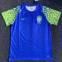 22-23 Brazil Concept Edition Blue Fans Soccer Jersey