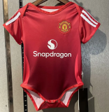 24-25 Man Utd Home Baby Infant Crawl Suit