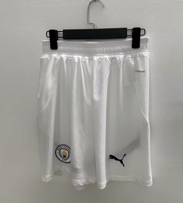 24-25 Man City Home Player Version Shorts Pants