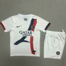 24-25 PSG Away Kids Soccer Jersey