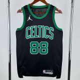 22-23 Celtics QUETA #88 Black Top Quality Hot Pressing NBA Jersey (Trapeze Edition)