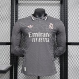 24-25 RMA Third Long sleeves Player Soccer Jersey