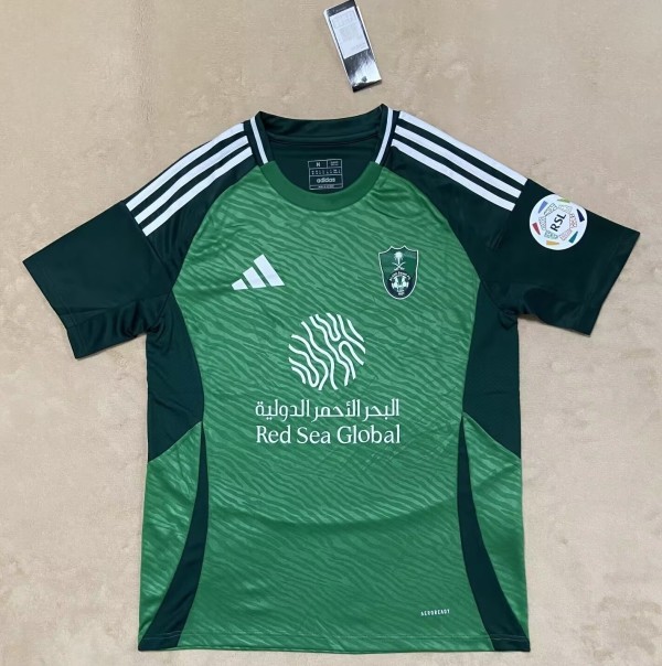 24-25 Al-Ahli Saudi Home Fans Soccer Jersey